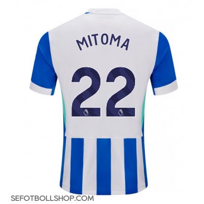 Billiga Brighton Kaoru Mitoma #22 Hemma fotbollskläder 2025-26 Kortärmad Billiga Brighton Kaoru Mitoma #22 Hemma fotbollskläder 2025-26 Kortärmad